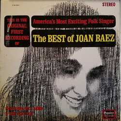Joan Baez The Best Of Joan Baez Vinyl LP USED