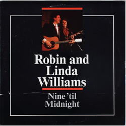 Robin & Linda Williams Nine 'Til Midnight Vinyl LP USED