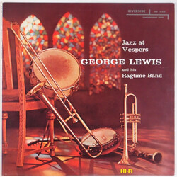 George Lewis' Ragtime Band Jazz At Vespers Vinyl LP USED