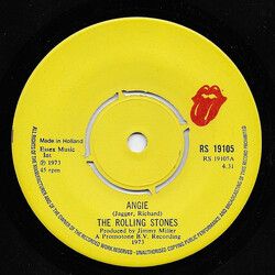 The Rolling Stones Angie USED VINYL 7INCH SINGLE 45 RPM