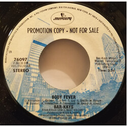 Bar-Kays Body Fever USED VINYL 7INCH 45 RPM PROMO