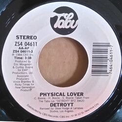 Detroyt Physical Lover USED VINYL 7INCH
