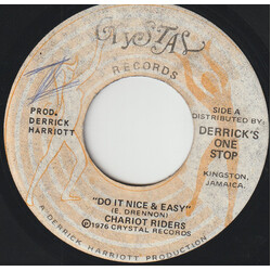 The Chariot Riders Do It Nice & Easy USED VINYL 7INCH 45 RPM SINGLE