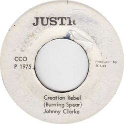 Johnny Clarke / The Aggrovators Creation Rebel / Straight To The Spear's Head USED VINYL 7INCH 45 RPM SINGLE