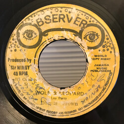 Dennis Brown / Niney The Observer / The Soul Syndicate Wolf & Leopard / No Conscience USED VINYL 7INCH 45 RPM
