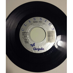 Billy Idol Rebel Yell / Blue Highway USED VINYL 7INCH 45 RPM SINGLE