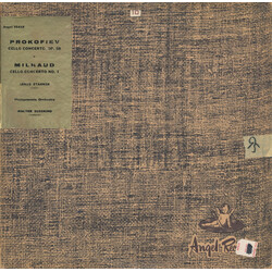 Sergei Prokofiev / Darius Milhaud / Janos Starker / Philharmonia Orchestra / Walter Susskind Cello Concerto Op. 58 / Cello Concerto No. 1 Vinyl LP USE