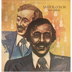 Santos Colón Con Placer Vinyl LP USED
