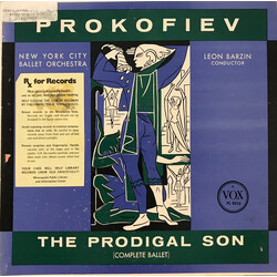 Sergei Prokofiev / New York City Ballet Orchestra / Leon Barzin The Prodigal Son Vinyl LP USED