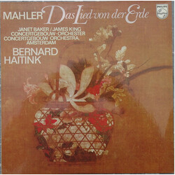 Gustav Mahler / Janet Baker / James King (3) / Concertgebouworkest / Bernard Haitink Das Lied Von Der Erde Vinyl LP USED