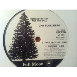 Dan Fogelberg Face The Fire USED VINYL 12INCH PROMO 33 S RPM