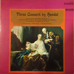 Egon Parolari / Zürcher Kammerorchester / Edmond De Stoutz Three Concerti By Handel Vinyl LP USED