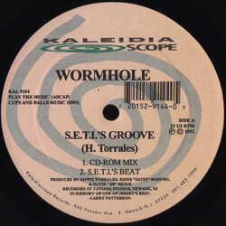 Wormhole S.E.T.I.'S Groove USED VINYL 12INCH 33 S RPM