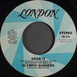Olympic Runners Grab It / Let Your Fingers Do The Talking USED VINYL 7INCH 45 RPM