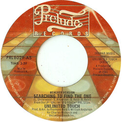Unlimited Touch Searching To Find The One USED VINYL 7INCH 45 RPM