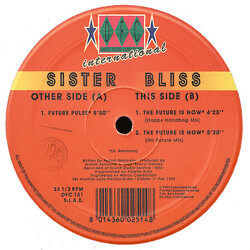 Sister Bliss Future Pulse / The Future Is Now USED VINYL 12INCH 33 S RPM