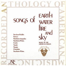 Various Songs Of Earth Water Fire And Sky - Music Of The American Indian Vinyl LP USED