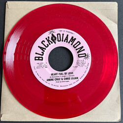 Andre Cruz / Chris Lujan Heart Full Of Love USED VINYL 7INCH 45 RPM SINGLE LIMITED EDITION