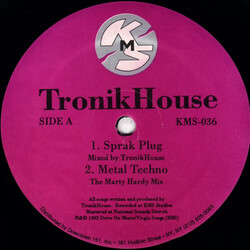 TronikHouse Spark Plug USED VINYL 12INCH 45 RPM