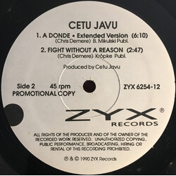 Cetu Javu So Strange USED VINYL 12INCH 45 RPM PROMO