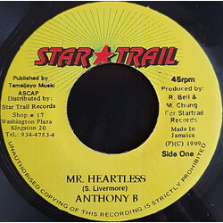 Anthony B Mr Heartless USED VINYL 7INCH 45 RPM