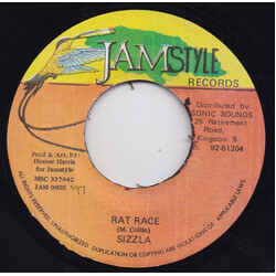 Sizzla Rat Race USED VINYL 7INCH 45 RPM