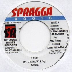 Sizzla / Mr. Flash (3) Life / Jah Is The One USED VINYL 7INCH 45 RPM