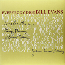 The Bill Evans Trio Everybody Digs Bill Evans Vinyl LP USED