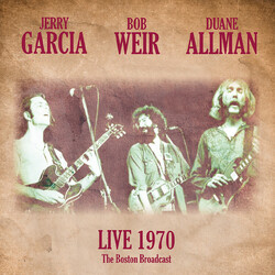 Duane Allman / Bob Weir / Jerry Garcia Live 1970 - The Boston Broadcast Vinyl LP USED