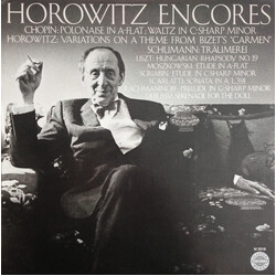 Vladimir Horowitz Horowitz Encores Vinyl LP USED