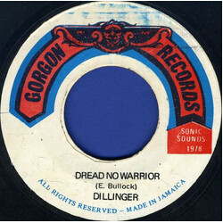 Dillinger Dread No Warrior USED VINYL 7INCH
