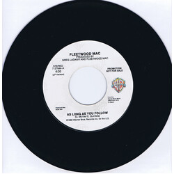 Fleetwood Mac As Long As You Follow USED VINYL 7INCH 45 RPM SINGLE PROMO