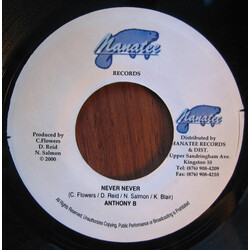 Anthony B Never Never USED VINYL 7INCH 45 RPM