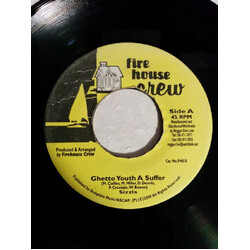 Sizzla Ghetto Youth A Suffer USED VINYL 7INCH 45 RPM