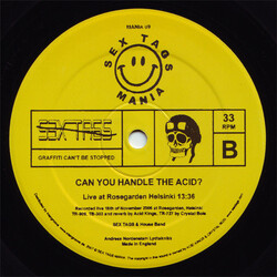 Acid Kings / Crystal Bois Can You Handle The Acid? (Side B) USED VINYL 12INCH SINGLE SIDED LIMITED EDITION