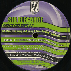 Sir Elegance Smells Like Vinyl E.P. USED VINYL 12INCH EP 33 S RPM