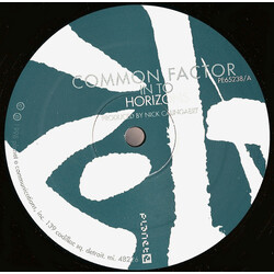 Common Factor Common Factor EP USED VINYL 12INCH 33 S RPM EP