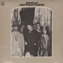 Bob Dylan John Wesley Harding Vinyl LP USED