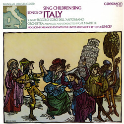 Piccolo Coro Dell'Antoniano / Giordano Bruno Martelli Sing Children Sing: Songs Of Italy Vinyl LP USED