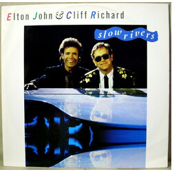 Elton John / Cliff Richard Slow Rivers USED VINYL 12INCH