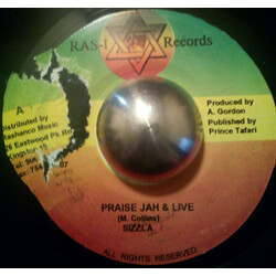 Sizzla Praise Jah And Live USED VINYL 7INCH