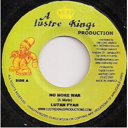 Lutan Fyah No More War USED VINYL 7INCH