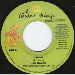 jah mason Caring USED VINYL 7INCH