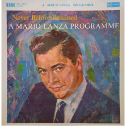 Mario Lanza A Mario Lanza Programme Vinyl LP USED