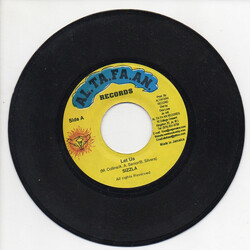 Sizzla / Fire Star Let Us / Protect Di Little Children USED VINYL 7INCH 45 RPM