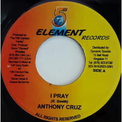 Anthony Cruz I Pray USED VINYL 7INCH 45 RPM