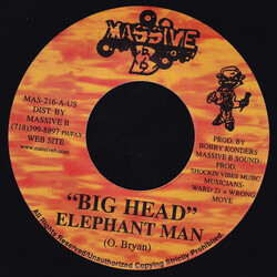 Elephant Man Big Head USED VINYL 7INCH 45 RPM
