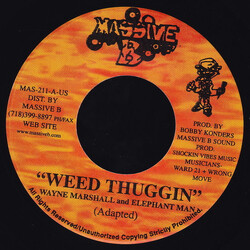 Wayne Marshall / Elephant Man / Plucky Ranks Weed Thuggin / They Want It USED VINYL 7INCH 45 RPM