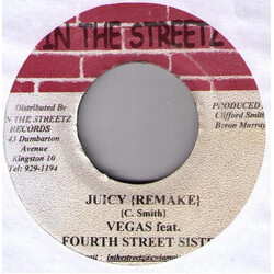Mr. Vegas / 4th Street Sistas Juicy (Remake) USED VINYL 7INCH 45 RPM