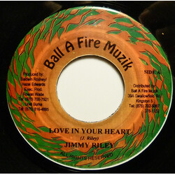 Jimmy Riley Love In Your Heart USED VINYL 7INCH 45 RPM